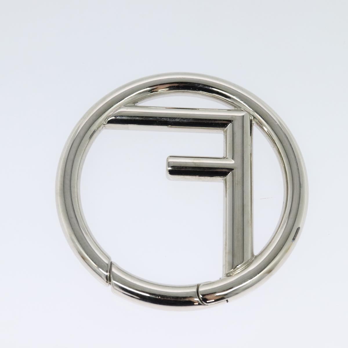 FENDI Triplet Clutch Bag Leather Blue White black 110886