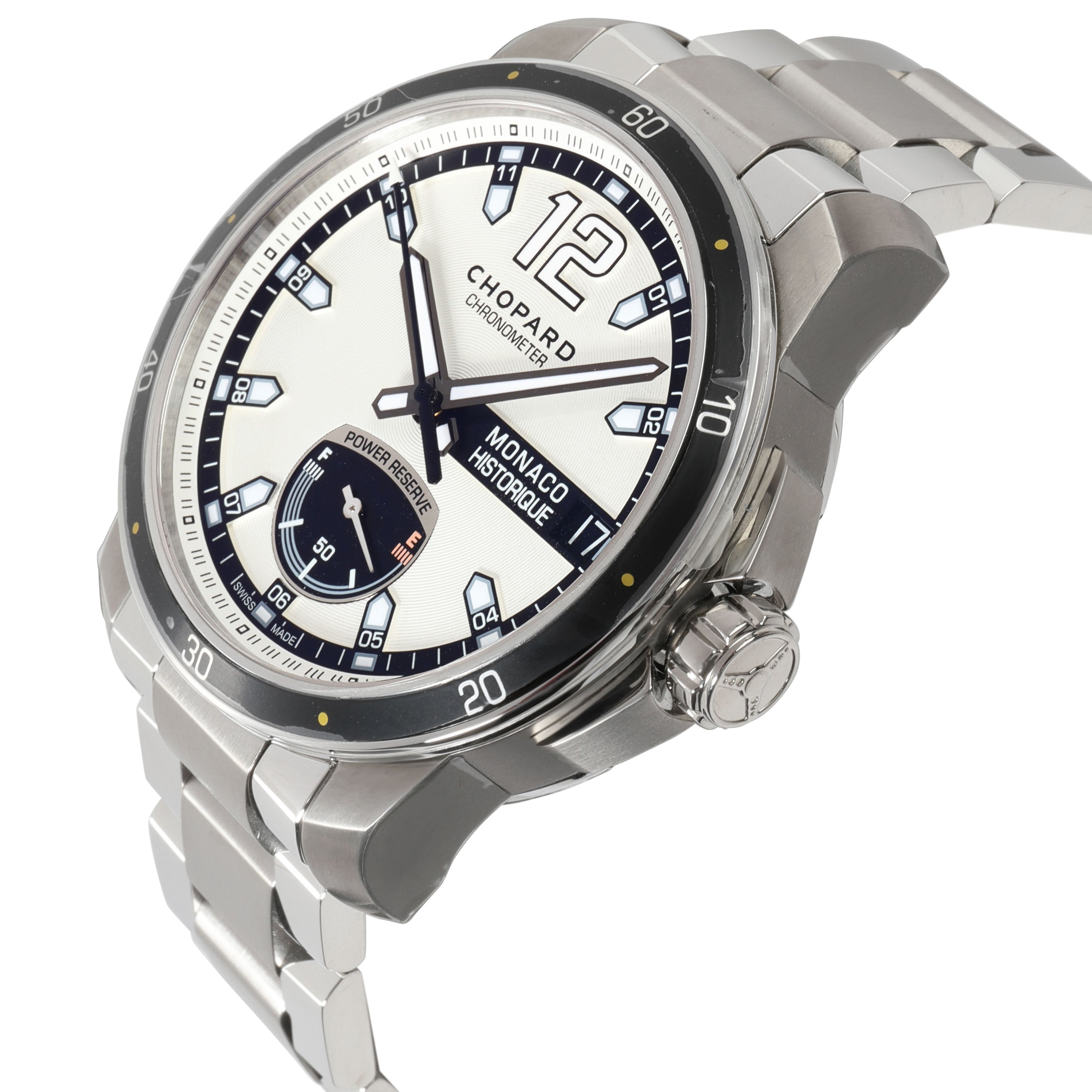 CHOPARD Monaco Historique 158569-3002 Men's Watch in SS/Titanium