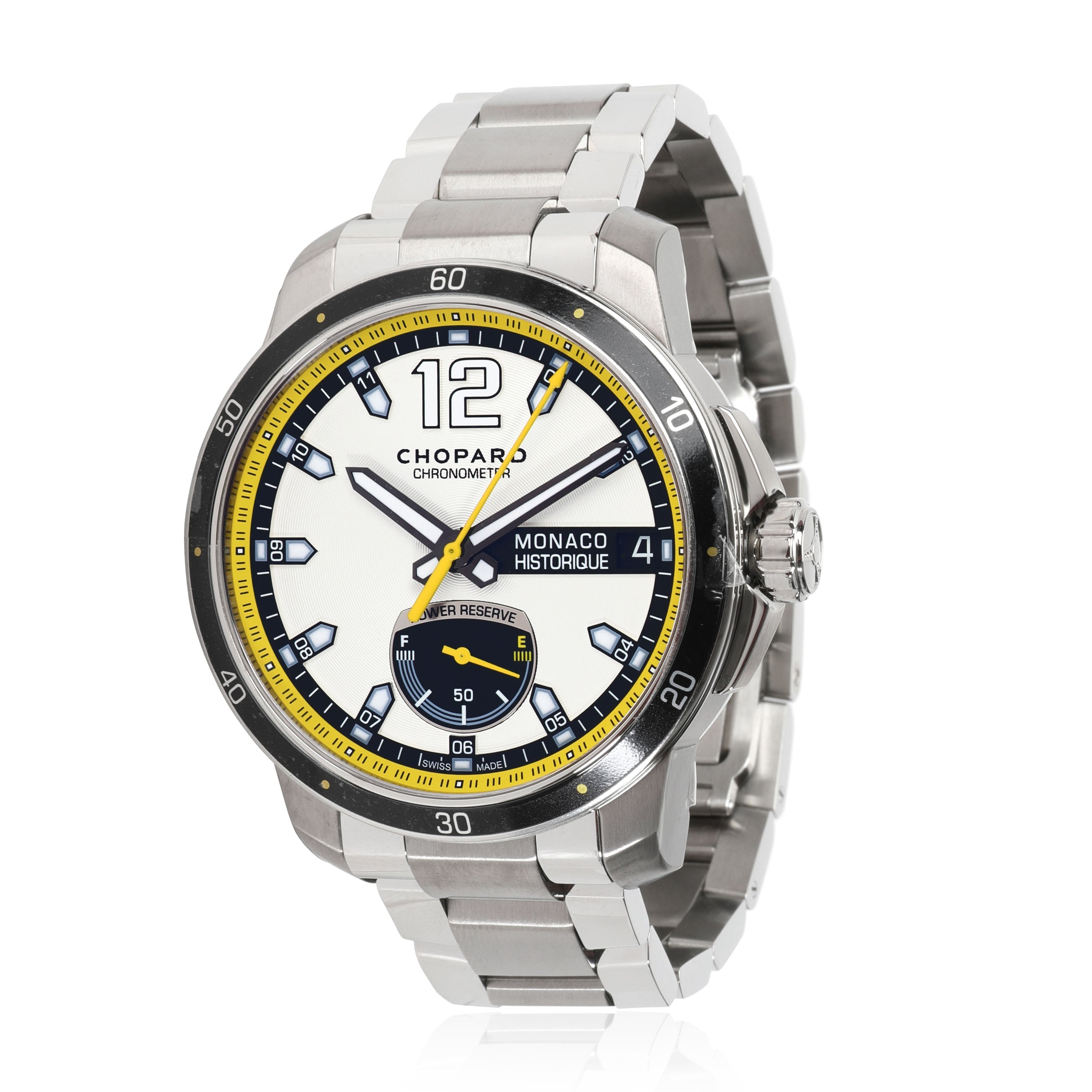 CHOPARD Monaco Historique 158569-3001 Men's Watch in SS/Titanium