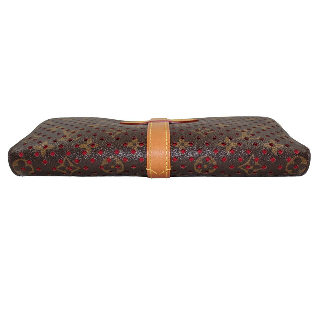 Louis Vuitton Saumur Monagram Perforated Clutch
