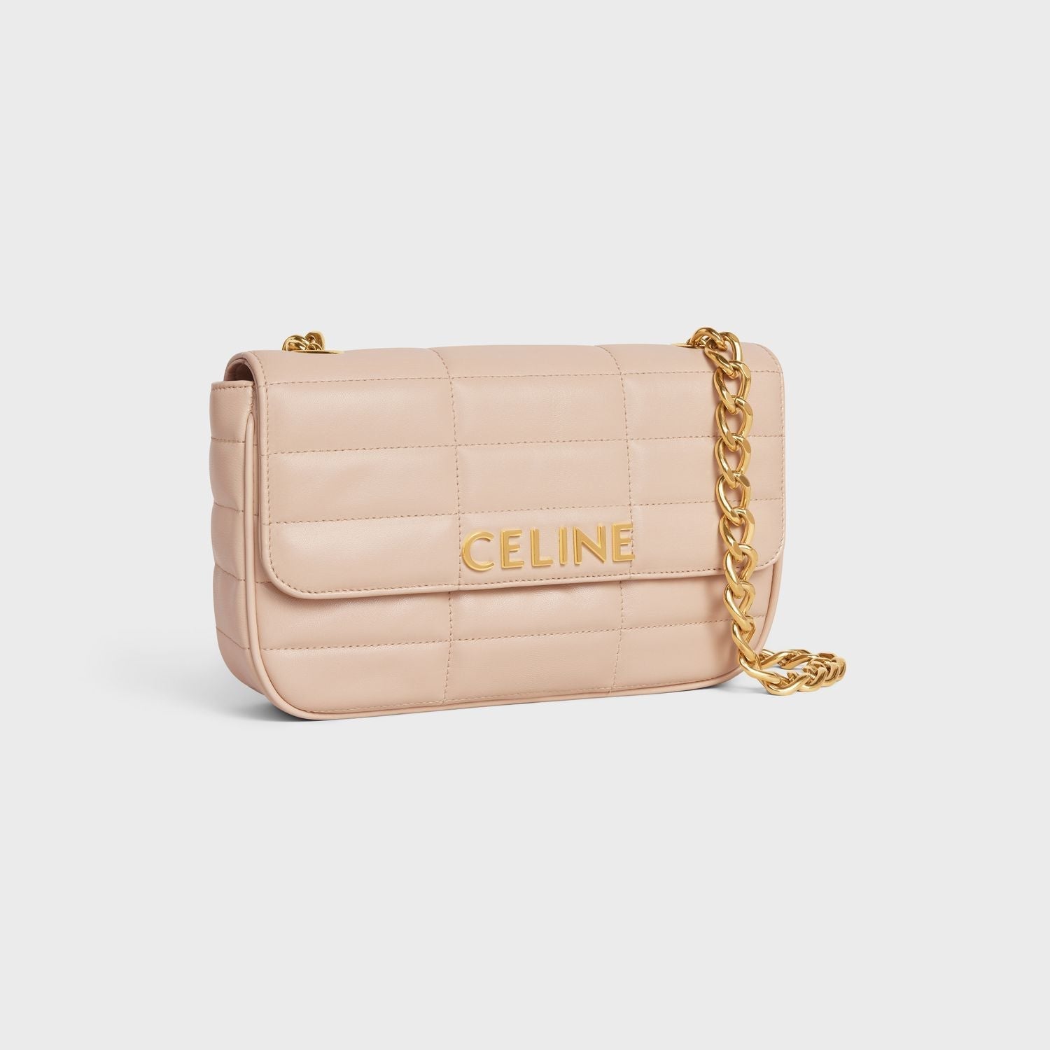 CELINE SHOULDER BAG MATELASSE MONOCHROME