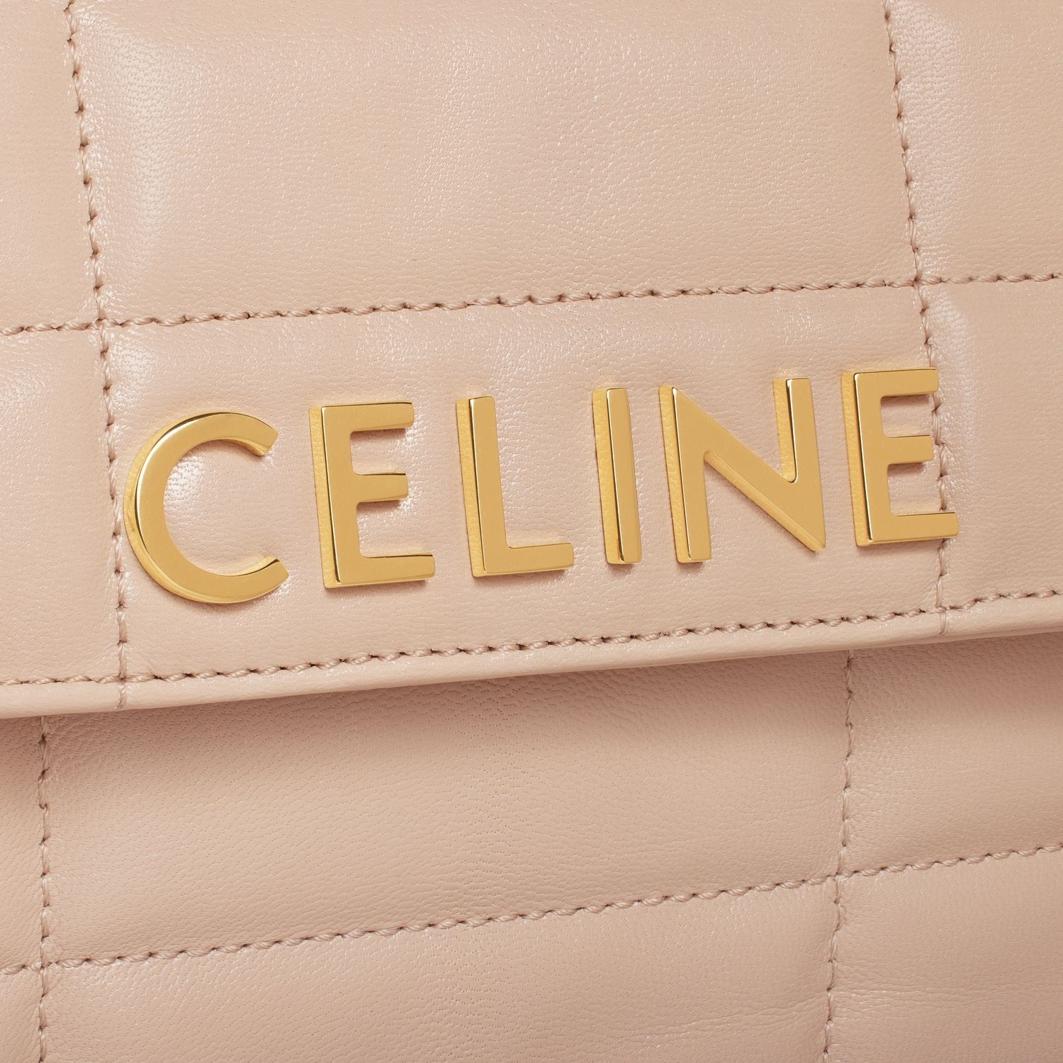 CELINE SHOULDER BAG MATELASSE MONOCHROME