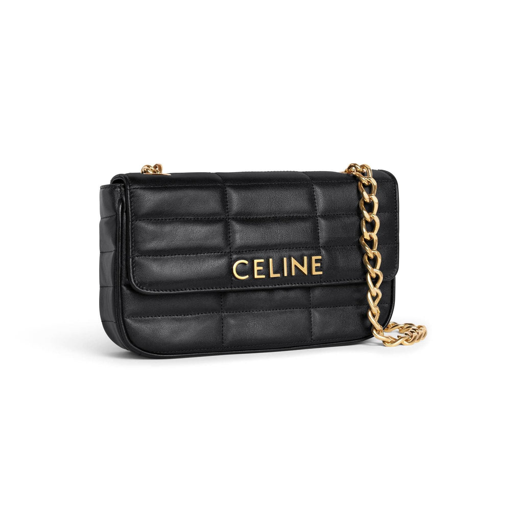 Matelasse Monochrome Shoulder Bag