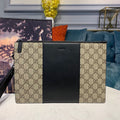 Glami Supreme Pouch Beige/Ebony Glami Supreme Canvas For Men 12in/30cm Glami Ã¢â‚¬Å½495017 KGDHN 9769
