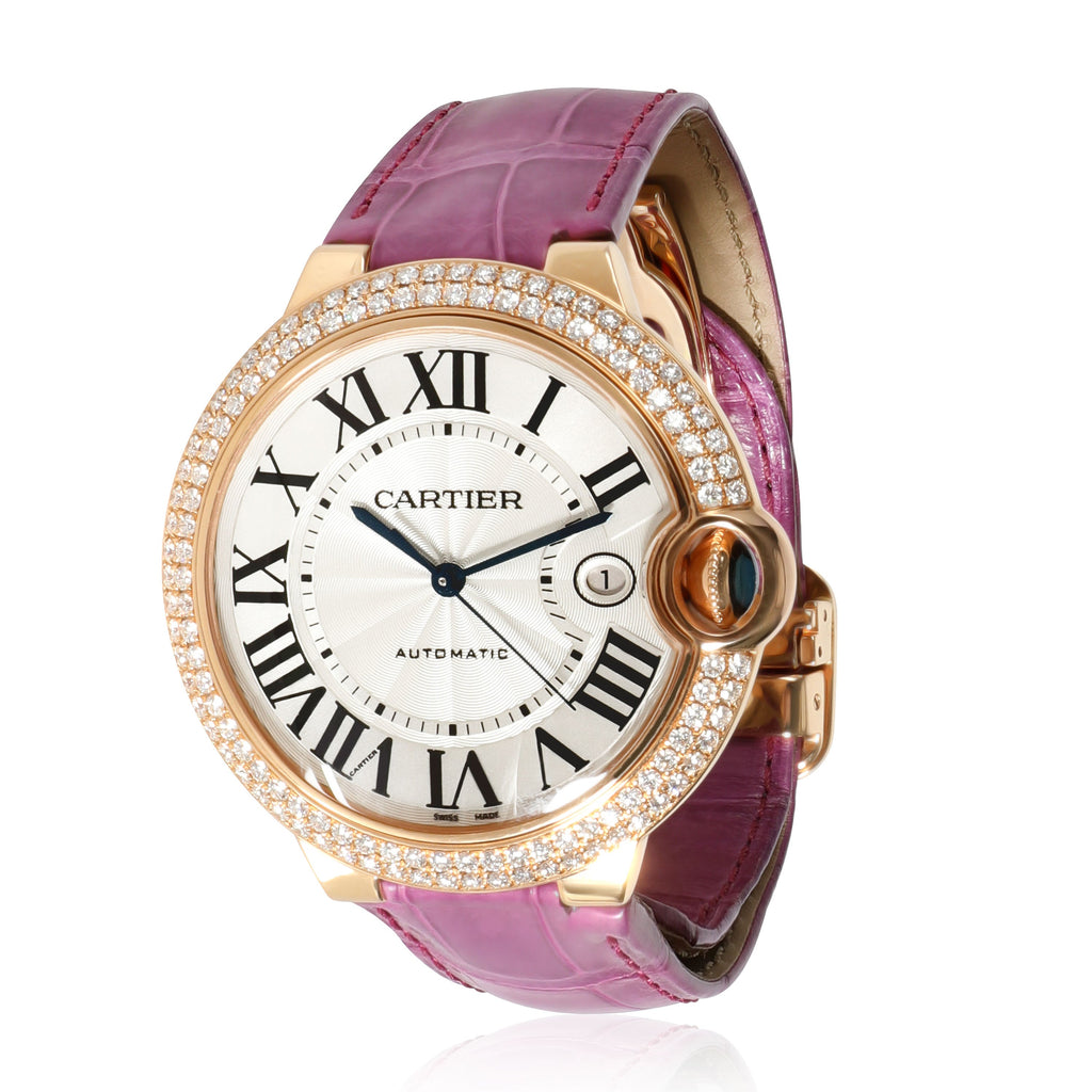 CARTIER Ballon Bleu WE900851 Unisex Watch in Rose Gold