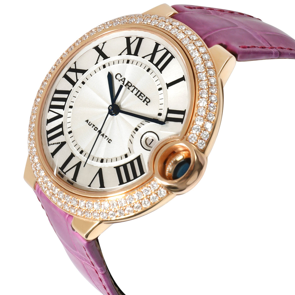 CARTIER Ballon Bleu WE900851 Unisex Watch in Rose Gold