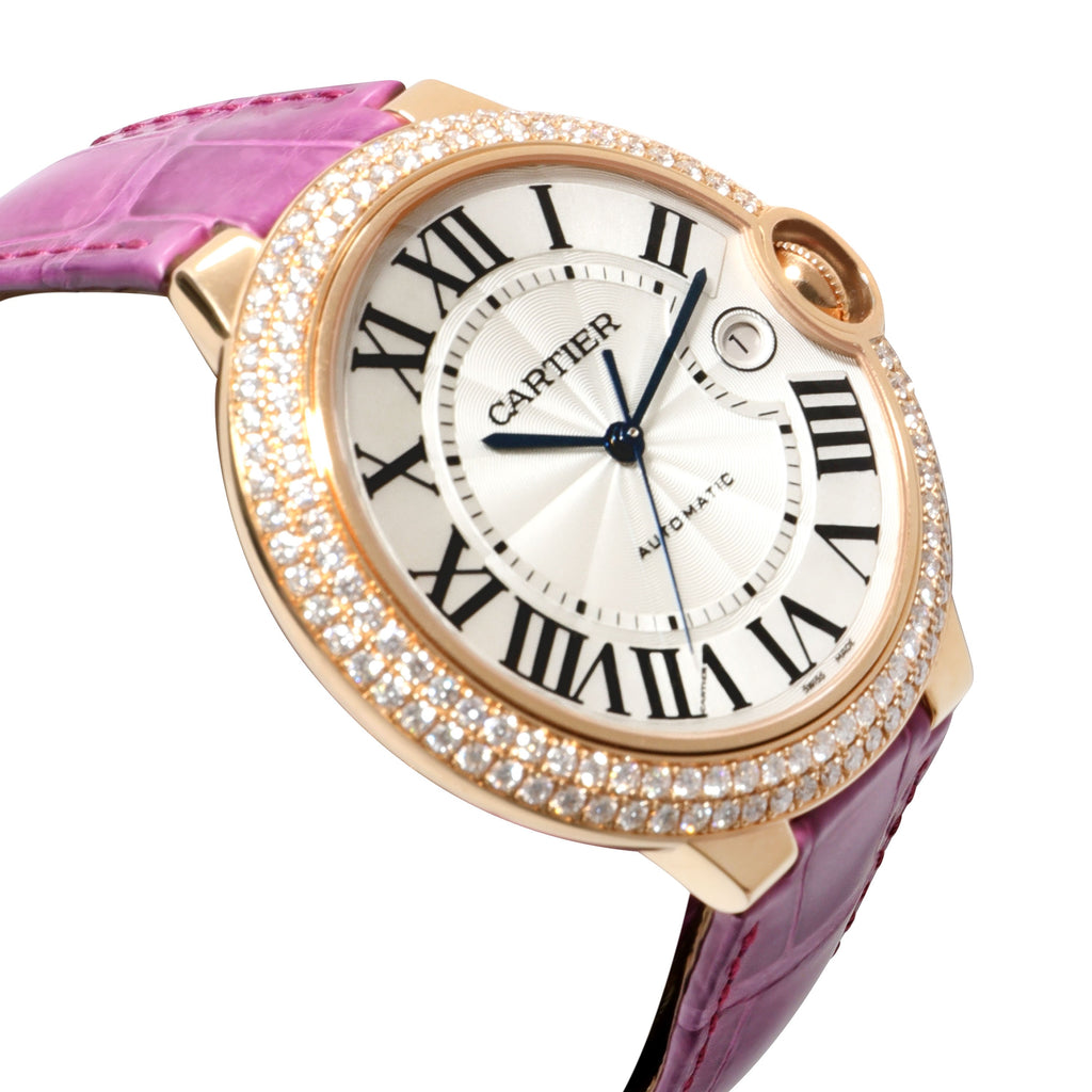 CARTIER Ballon Bleu WE900851 Unisex Watch in Rose Gold