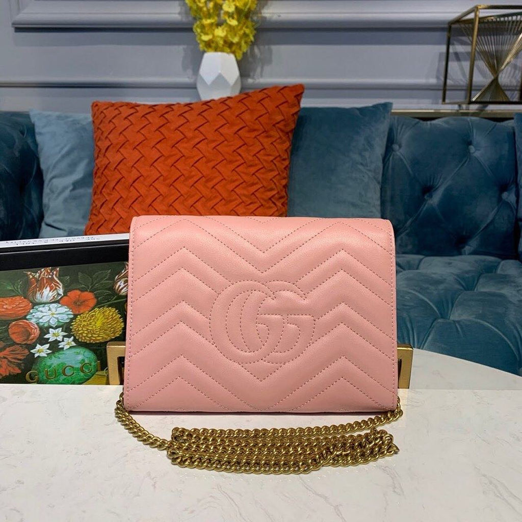 Glami Marmont Matelasse Mini Bag Pink Matelasse For Women 8in/20cm Glami 474575
