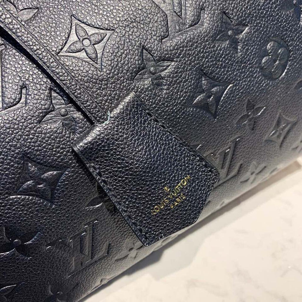 LV Speedy Bandouliere 25 Monogram Empreinte Black For Women,  Shoulder And Crossbody Bags 9.8in/25cm LV M42401