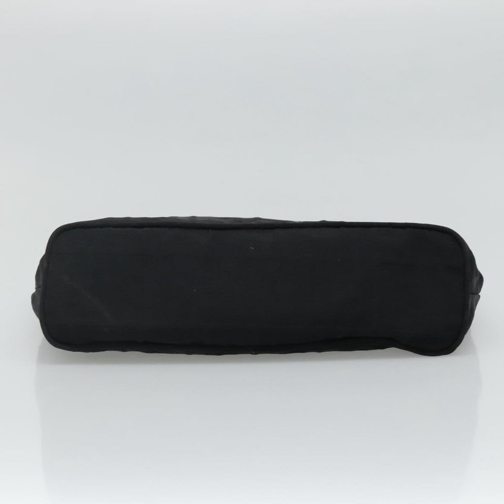 FENDI Zucca Canvas Shoulder Bag Black 111928