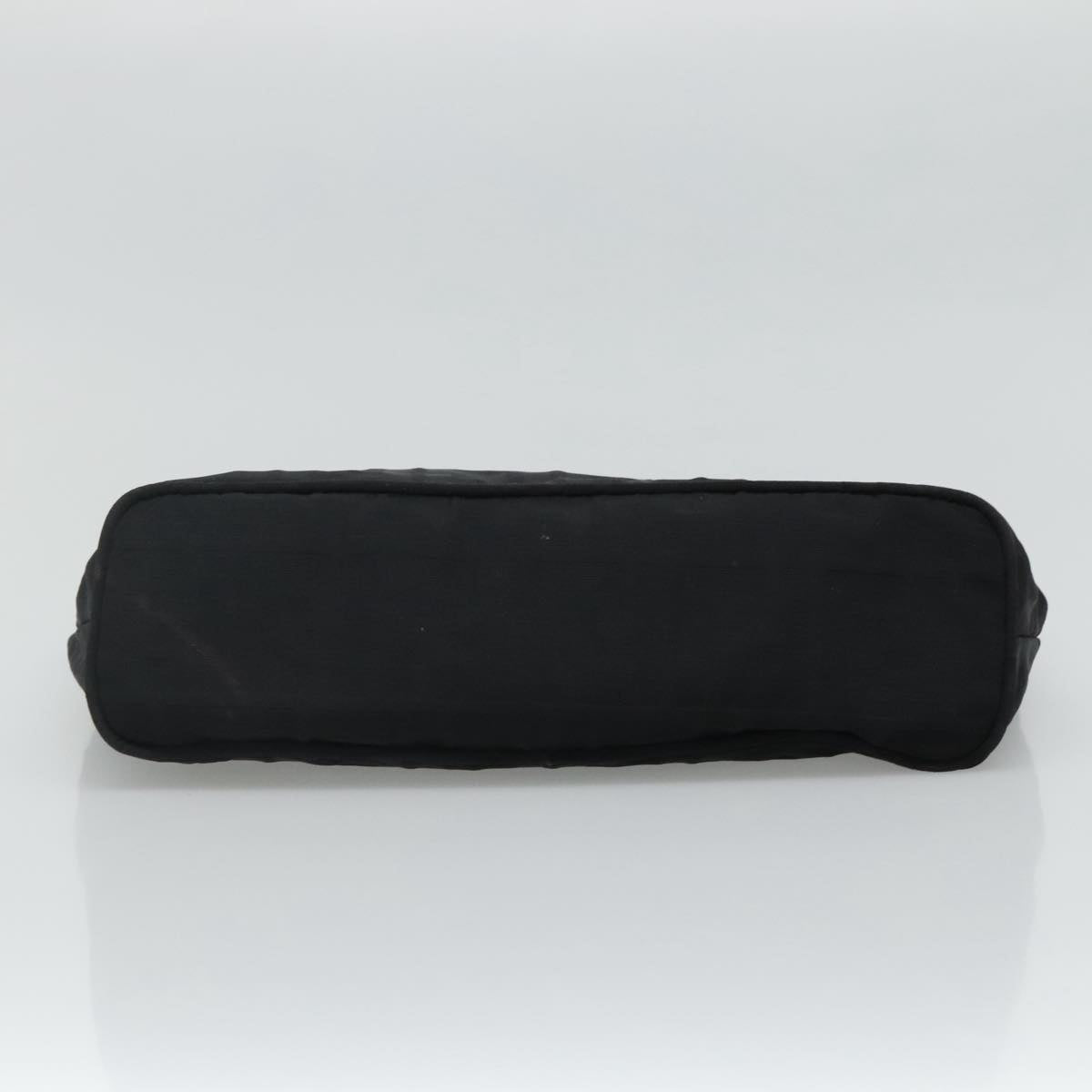 FENDI Zucca Canvas Shoulder Bag Black 111928