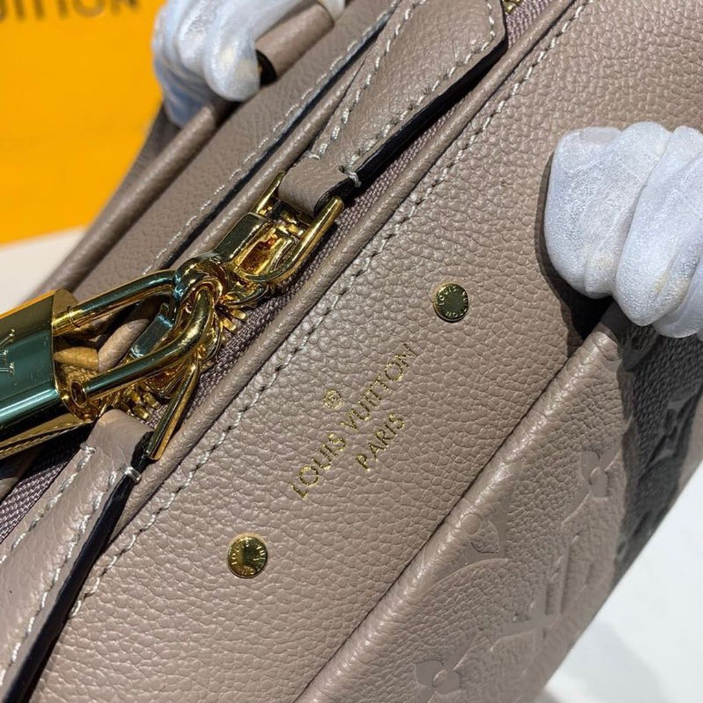 LV Speedy Bandouliere 20 Monogram Empreinte Galet Grey For Women,  Shoulder And Crossbody Bags 7.8in/20cm LV