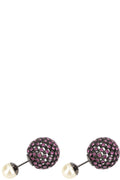 CHRISTIAN DIOR Tribales Earrings Crystal