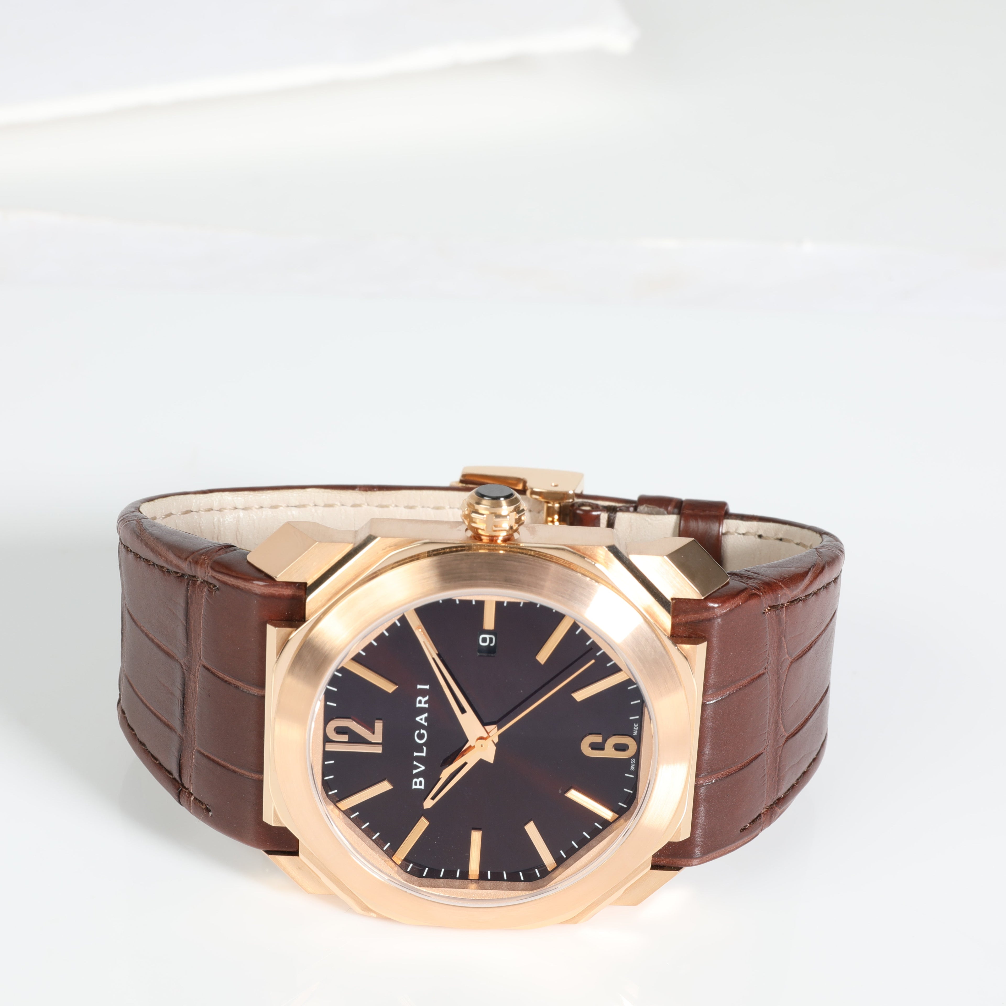 BVLGARI  Octo 102250 BGO P 41 G Men's Watch in 18kt Rose Gold