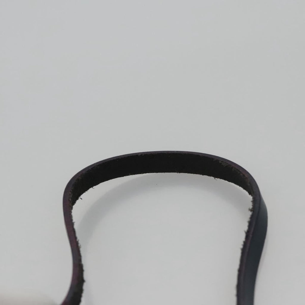 FENDI Zucchino Canvas Hand Bag Navy 113285