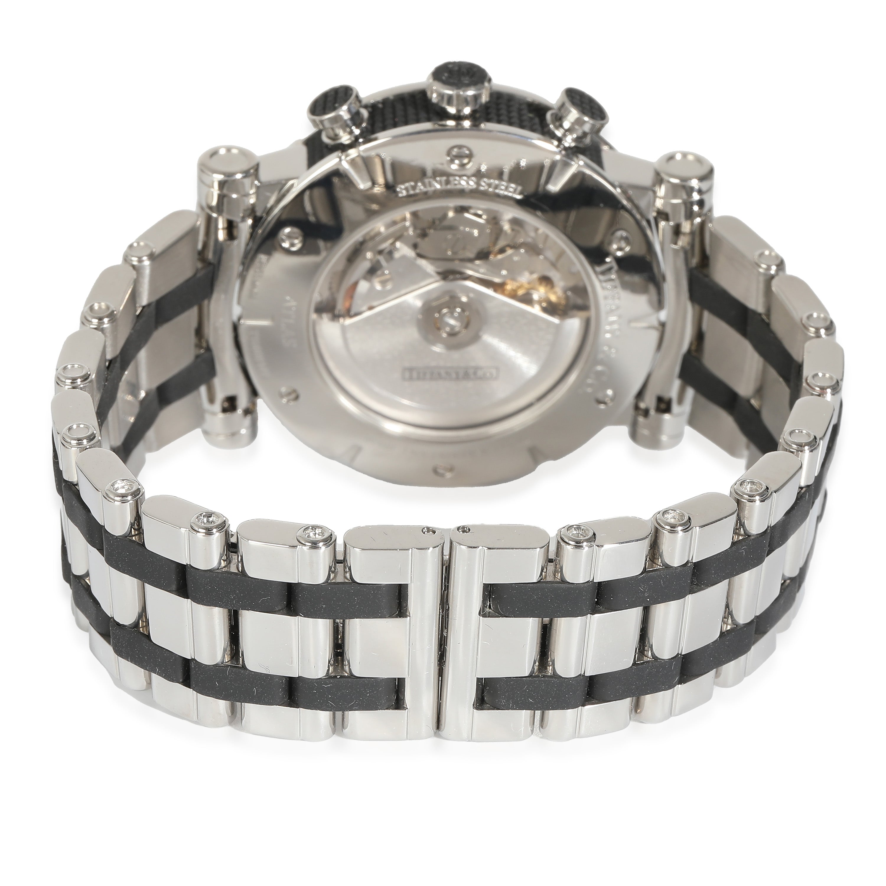 TIFFANY & CO. Atlas Z10000.82.12A1 Men's Watch in SS+Rubber