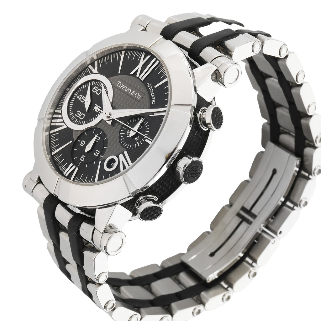 TIFFANY & CO. Atlas Z10000.82.12A1 Men's Watch in SS+Rubber