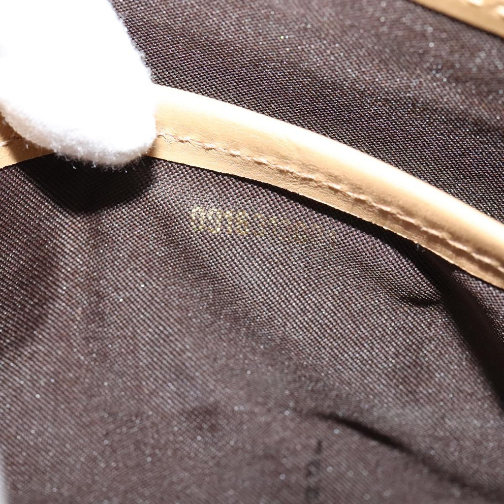 FENDI Shoulder Bag Leather Gold 113748A