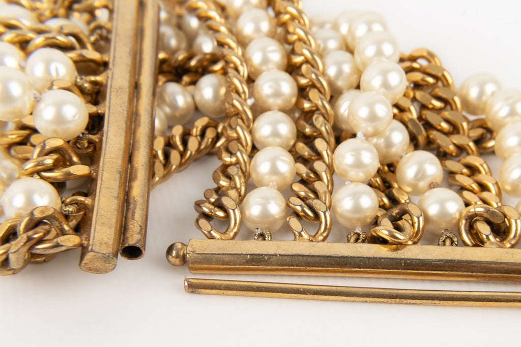Bracelet de perles nacrÃƒÆ’Ã‚Â©es Chanel