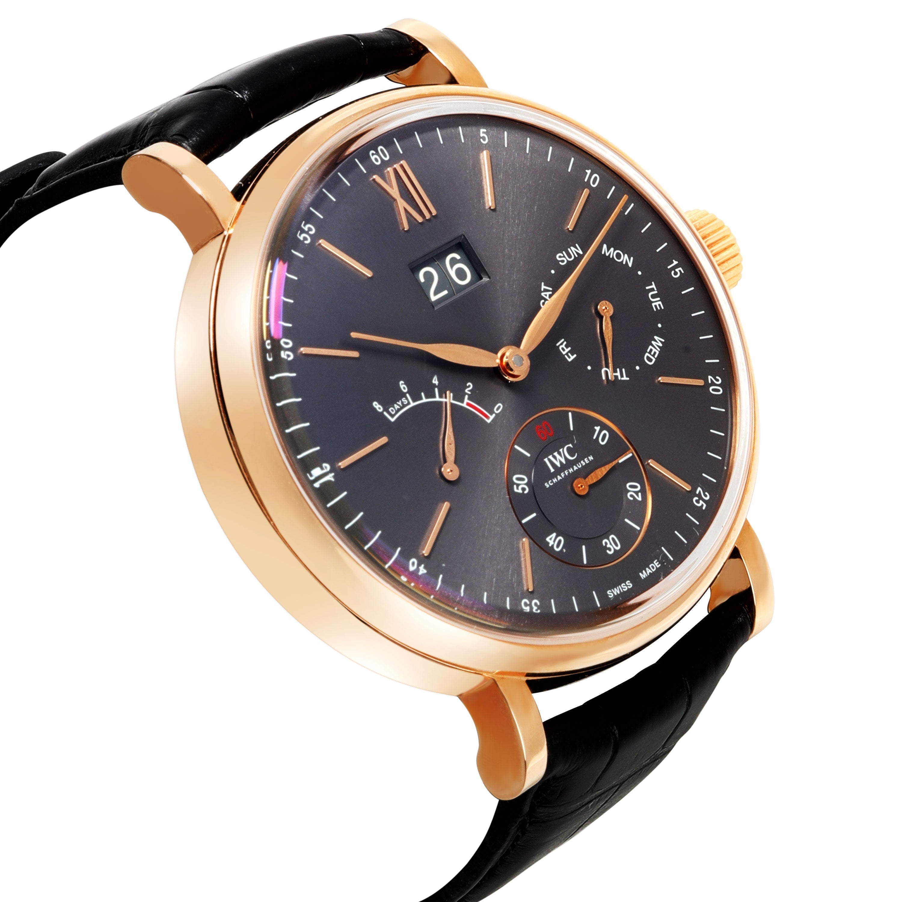 IWC Portofino IW516203 Men's Watch in 18kt Rose Gold