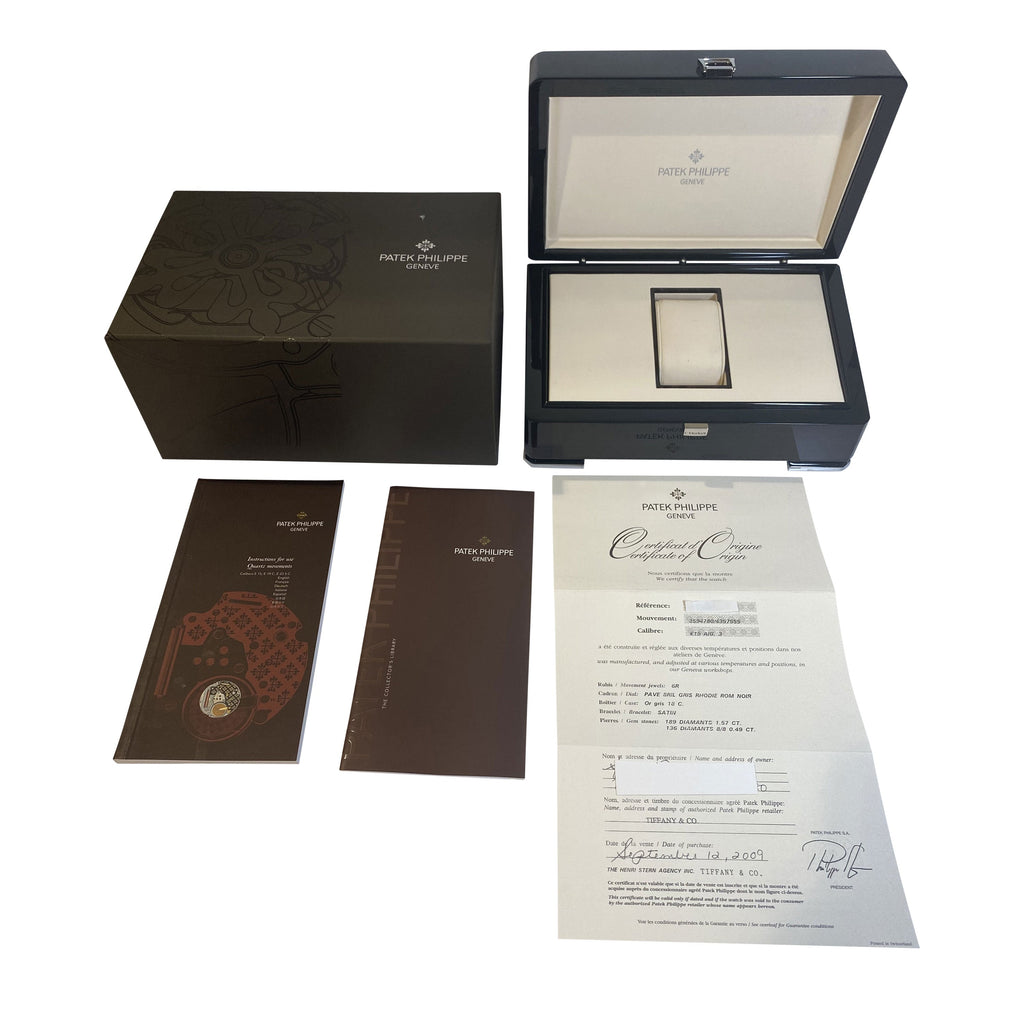 PATEK PHILIPPE Twenty-4 4910G-001 Women's Watch in 18kt White Gold
