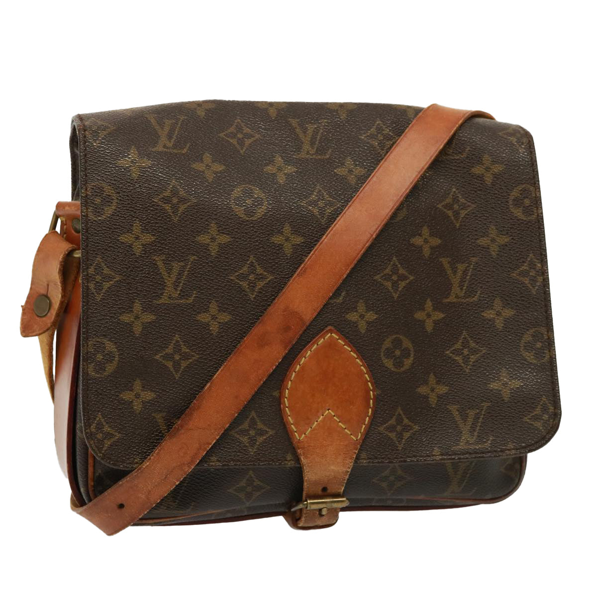 Louis Vuitton Monogram Cartouchiere Gm Shoulder Bag
