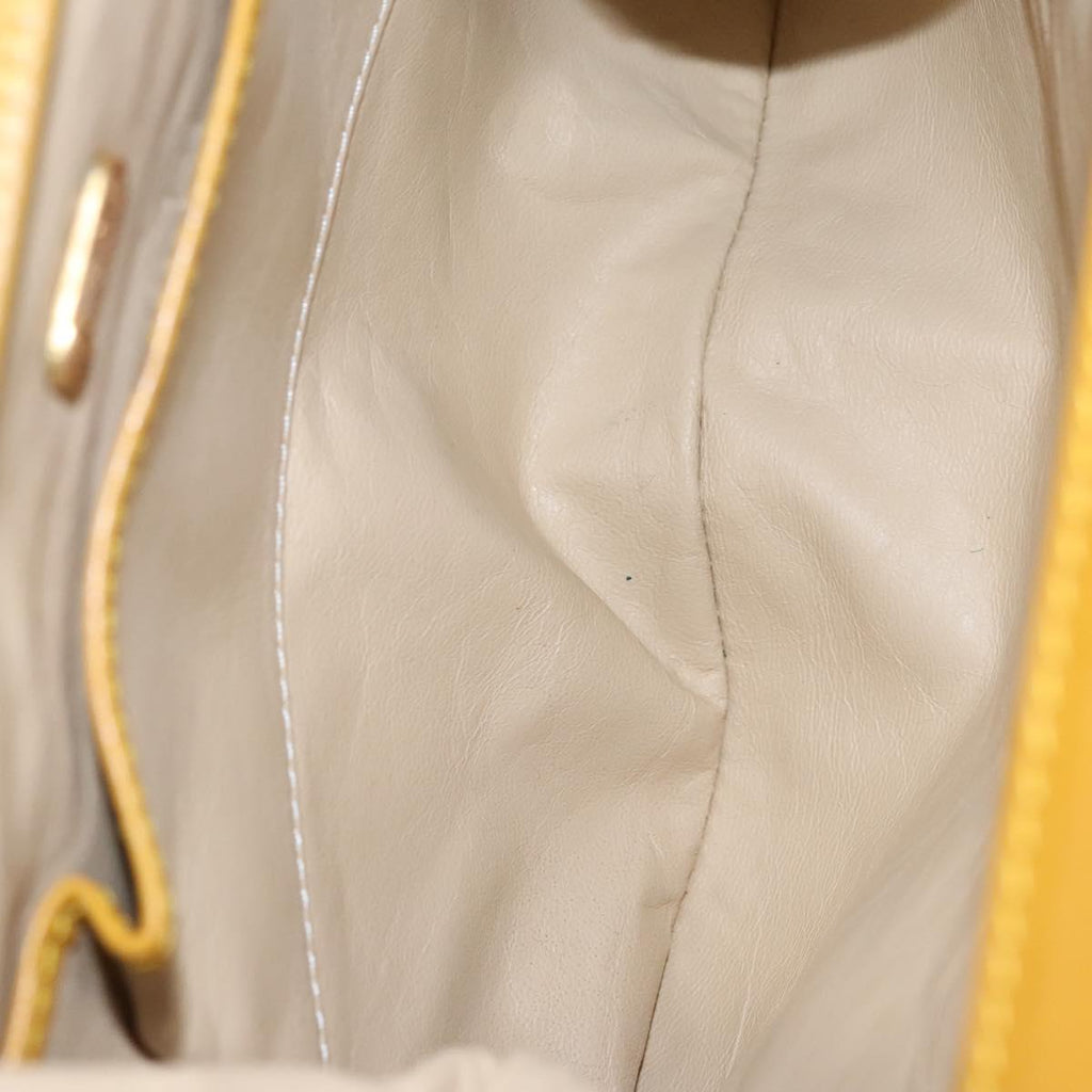 FENDI Shoulder Bag Canvas Beige 115319