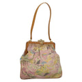 FENDI Shoulder Bag Canvas Beige 115319