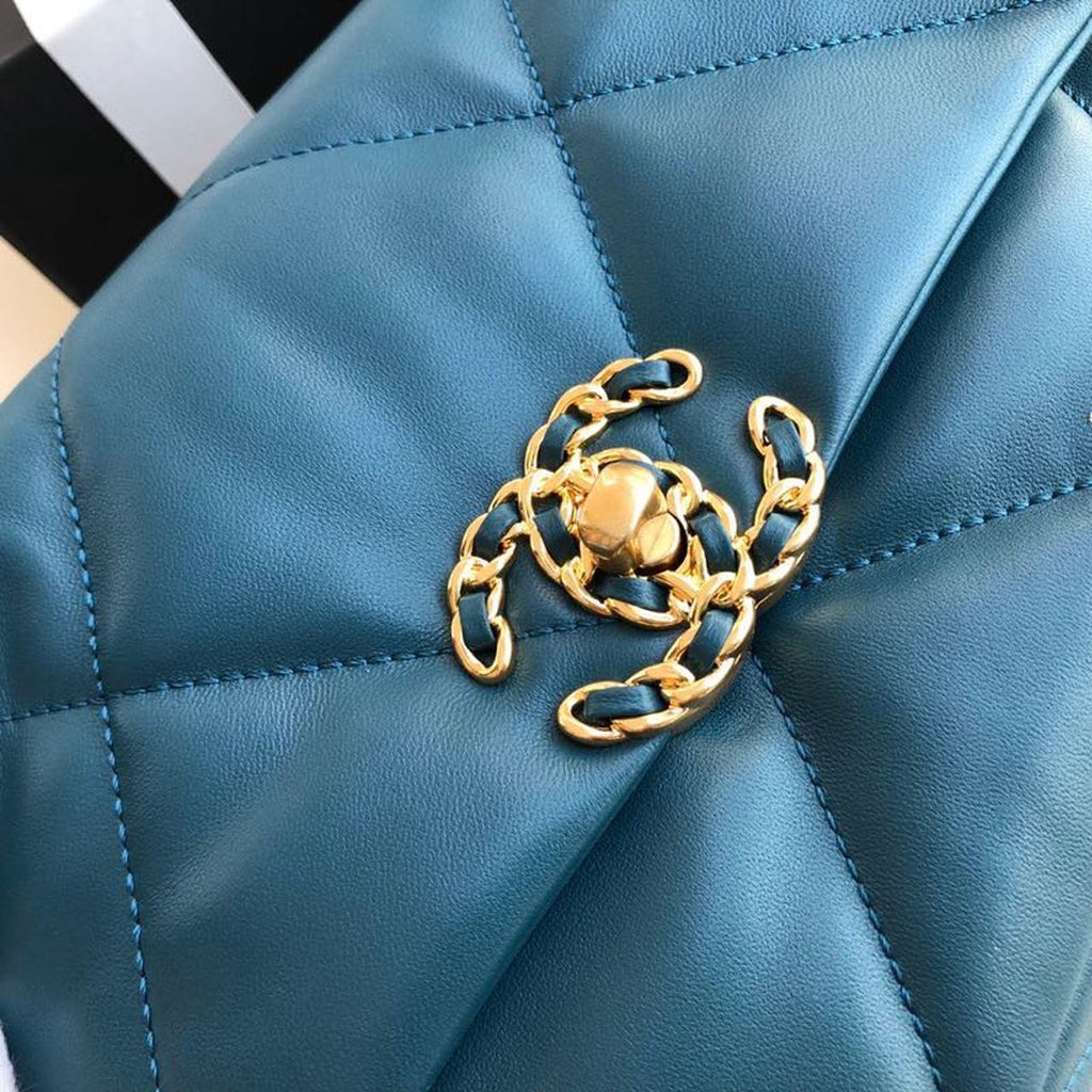 CHL 19 Handbag Teal For Women, Women’s Bags, Shoulder And Crossbody Bags 10.2in/26cm AS1160