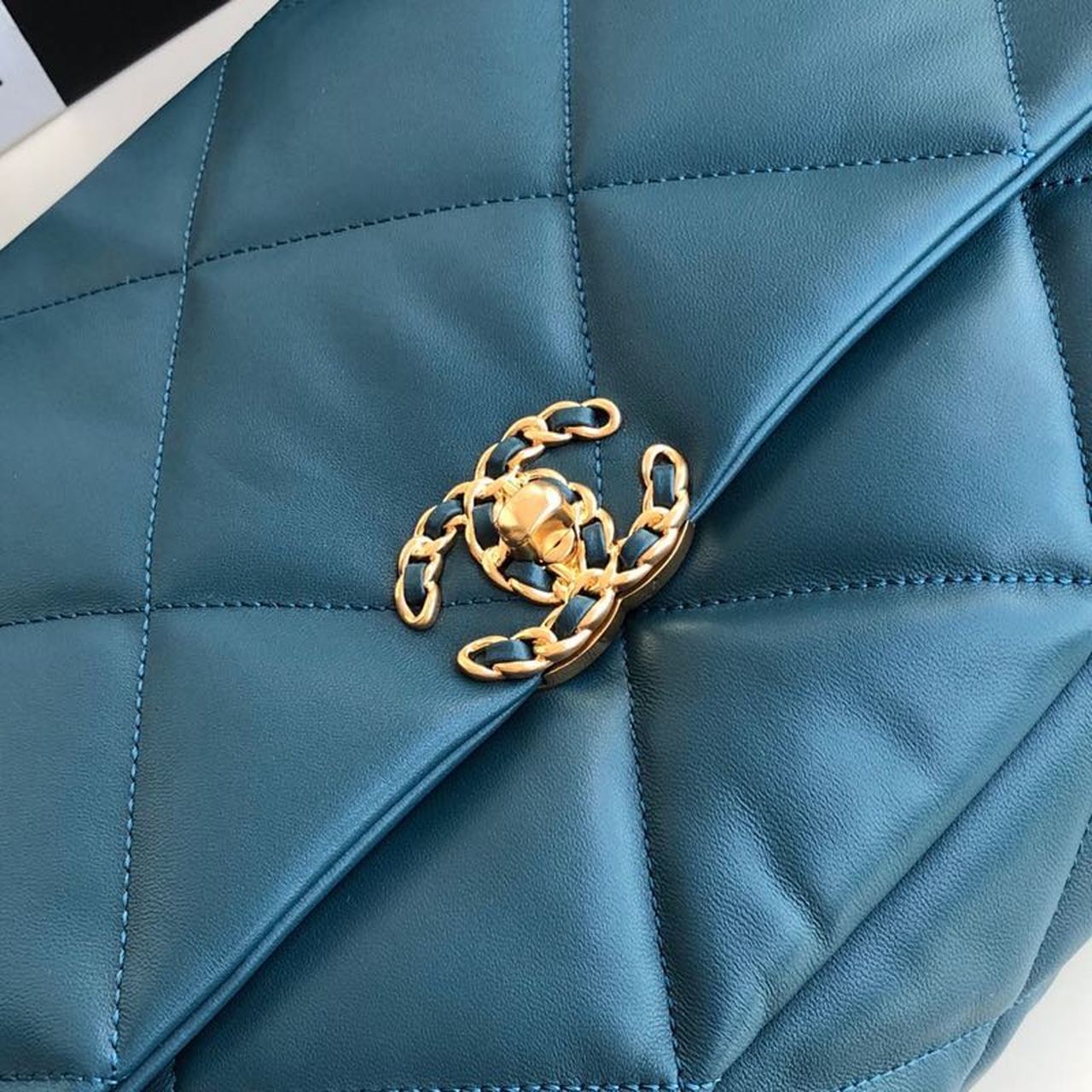 CHL 19 Maxi Handbag Teal For Women, Women’s Bags, Shoulder And Crossbody Bags 14in/36cm AS1162