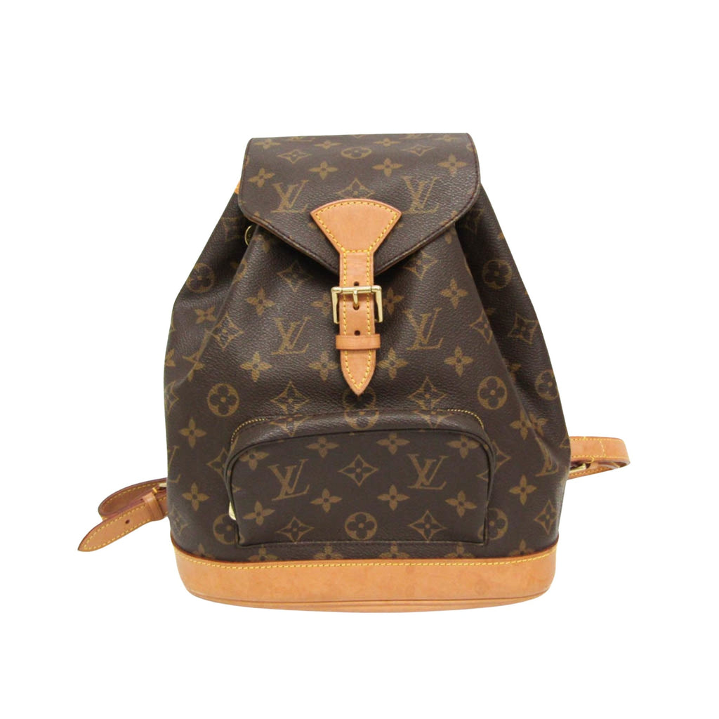 Louis Vuitton Montsouris  Canvas Backpack Bag