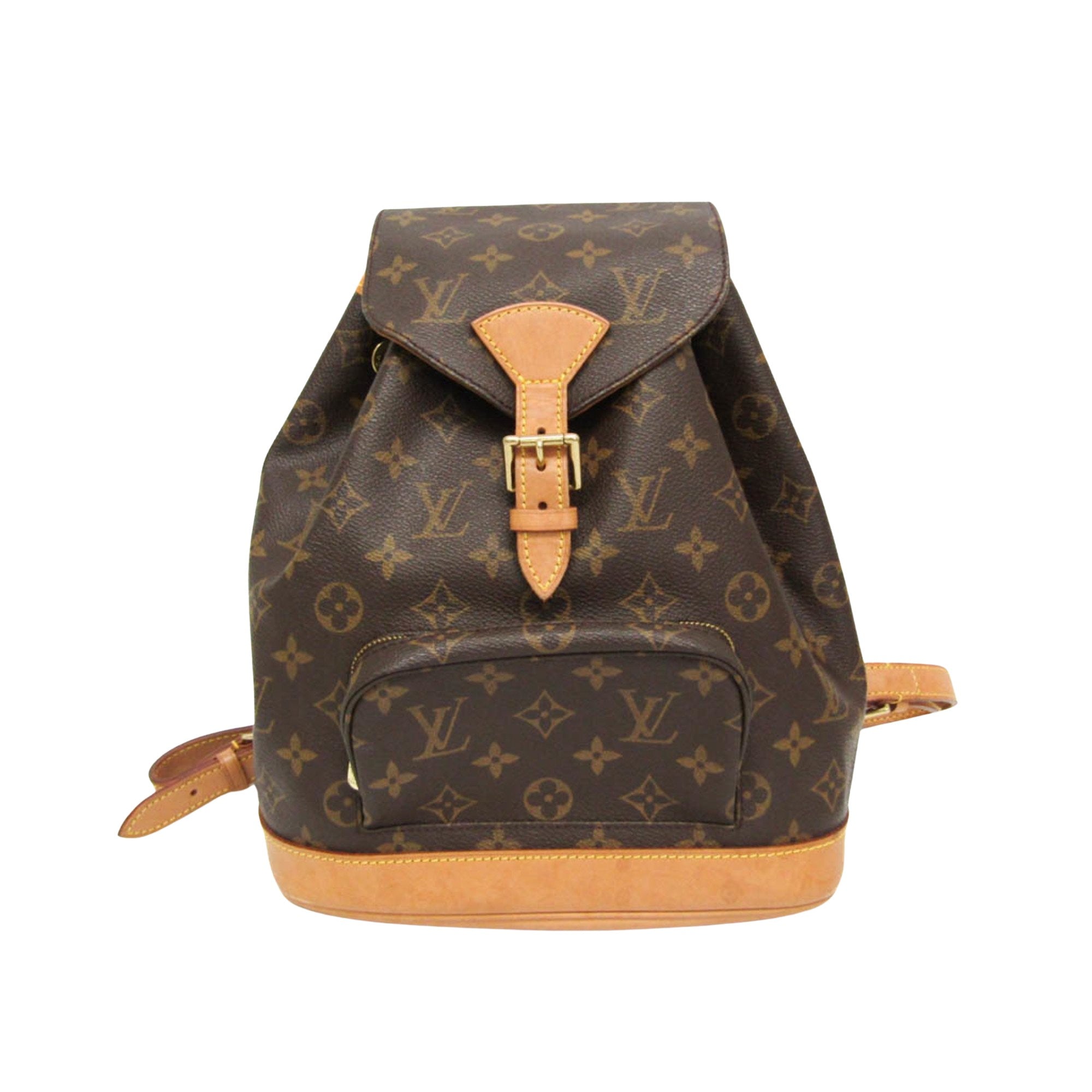 Louis Vuitton Montsouris  Canvas Backpack Bag