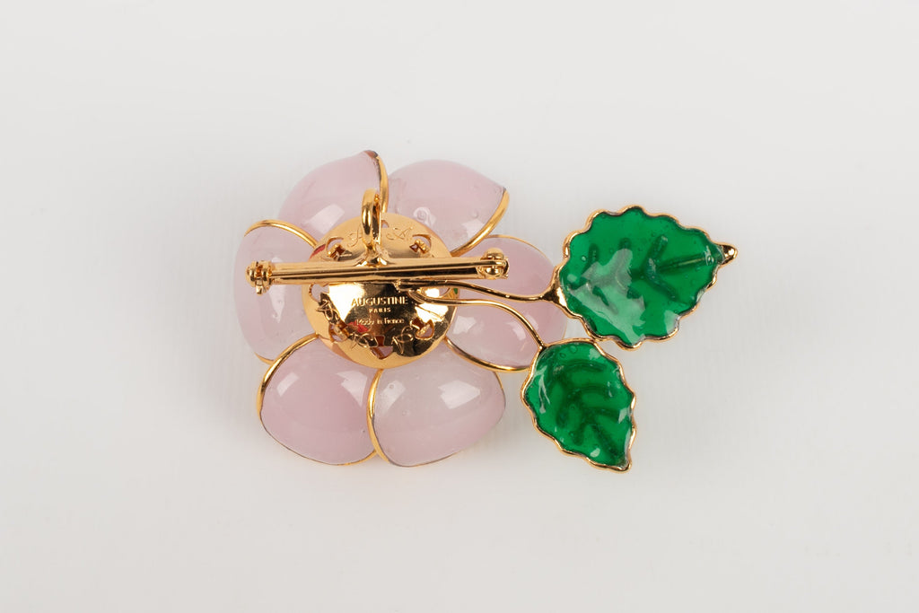 Broche / pendentif en pÃƒÆ’Ã‚Â¢te de verre Augustine