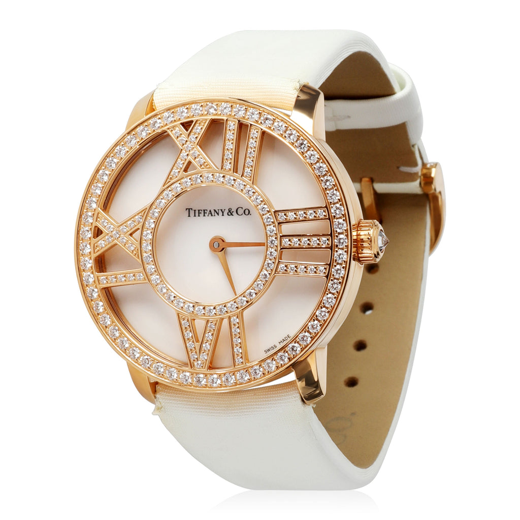 TIFFANY & CO. Atlas Cocktail Z1901.10.30E20A40B Women's Watch in 18kt Rose Gold
