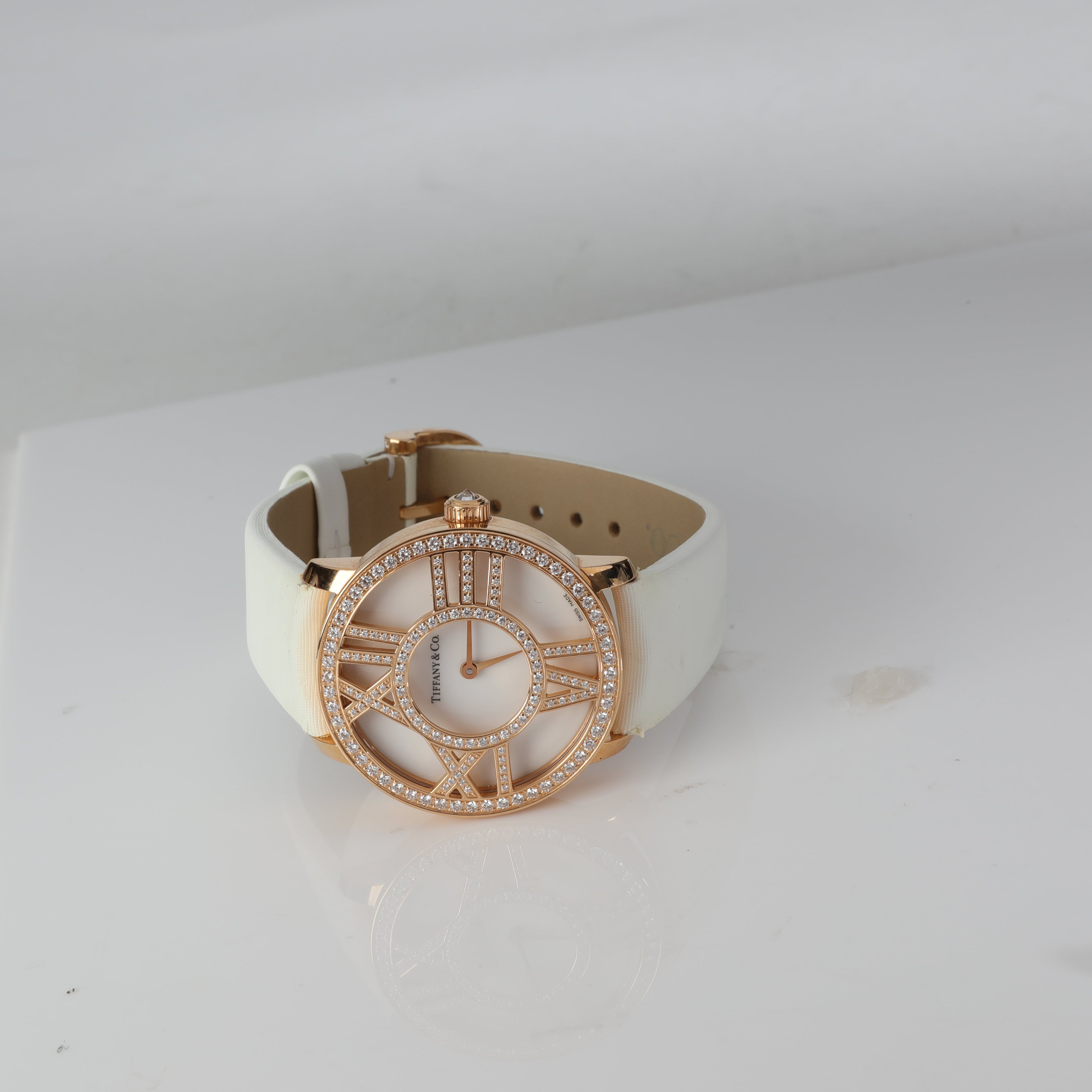 TIFFANY & CO. Atlas Cocktail Z1901.10.30E20A40B Women's Watch in 18kt Rose Gold
