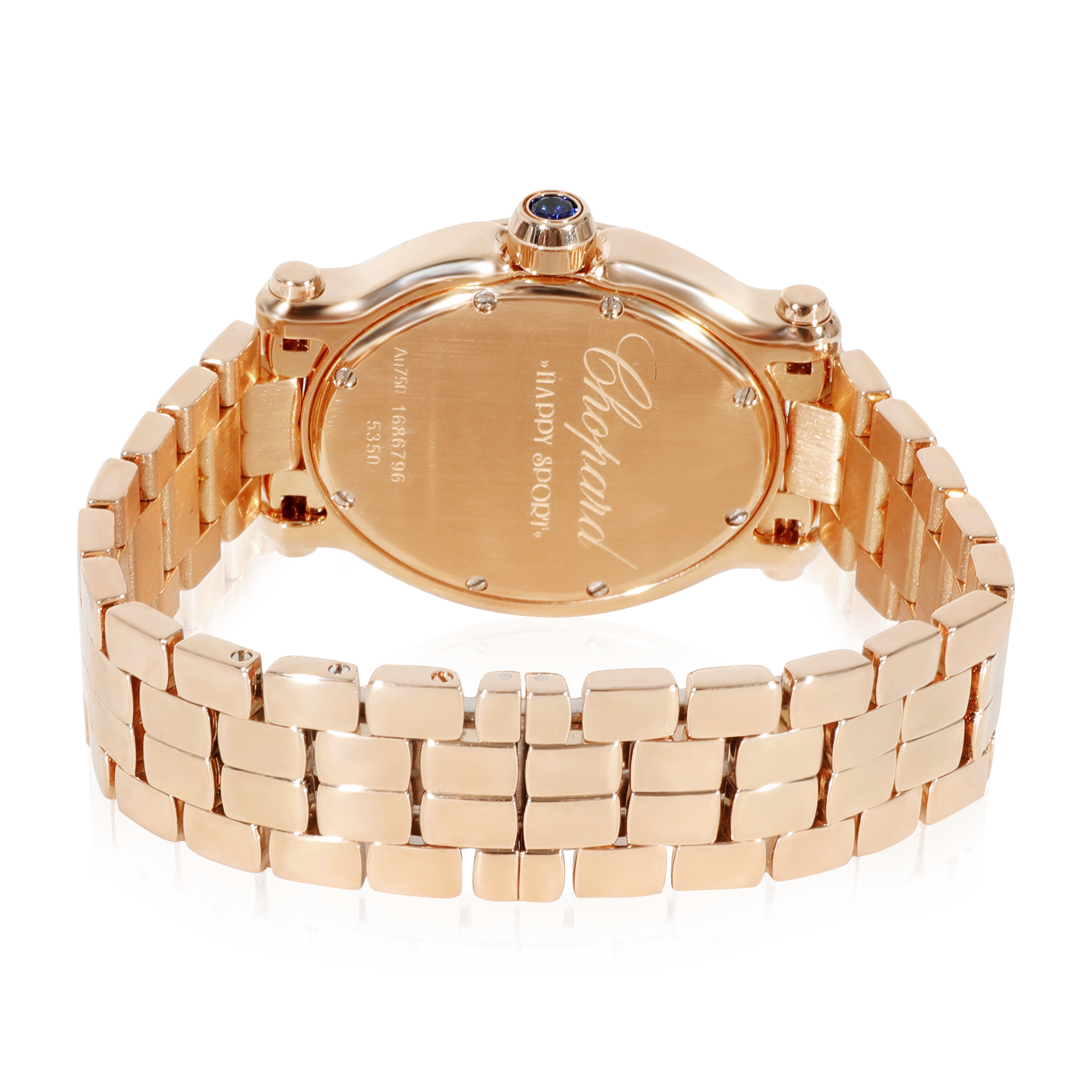 CHOPARD Happy Sport 275350-5004 Women's Watch in 18kt Rose Gold