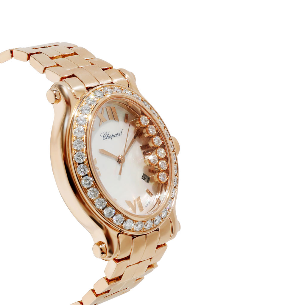 CHOPARD Happy Sport 275350-5004 Women's Watch in 18kt Rose Gold