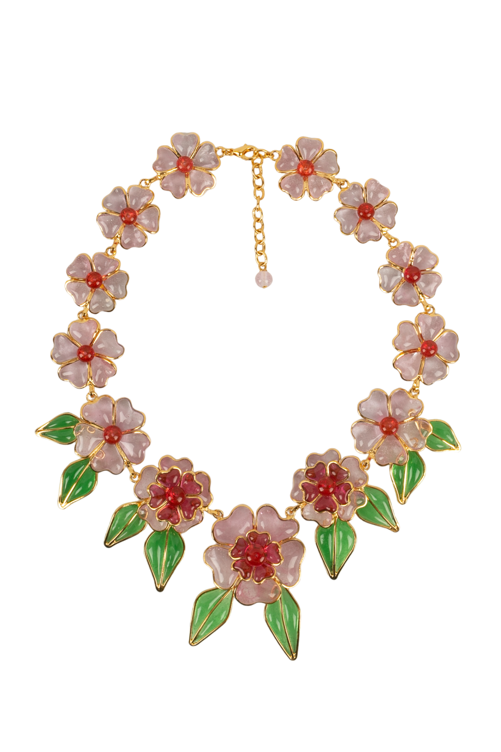 Collier fleurs Augustine