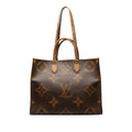 Louis Vuitton Monogram Giant Reversee On The Gor GM Handbag Shoulder Bag 2WAY M45320 Brown PVC Leather  Louis Vuitton