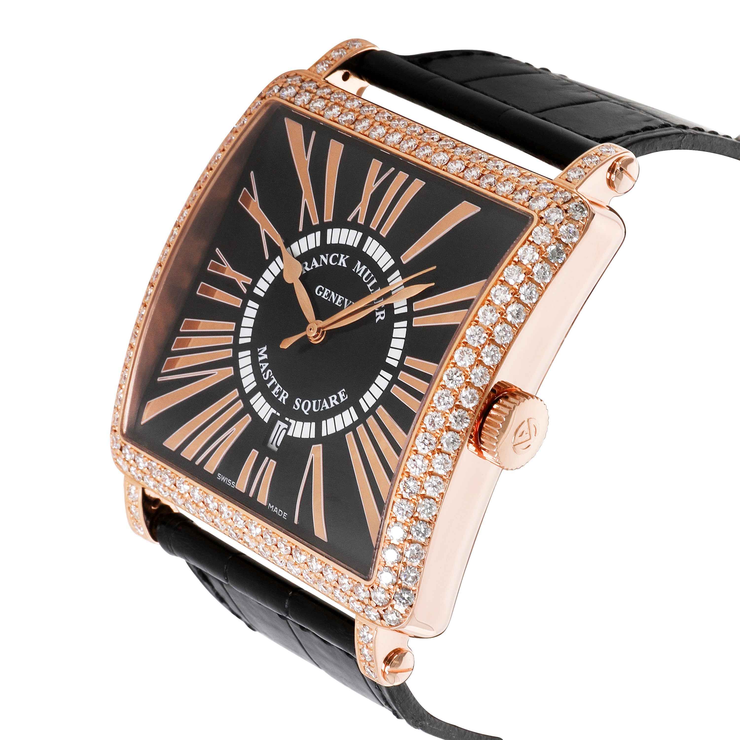 FRANCK MULLER Master Square 6000K SC DT D Men's Watch in 18kt Rose Gold