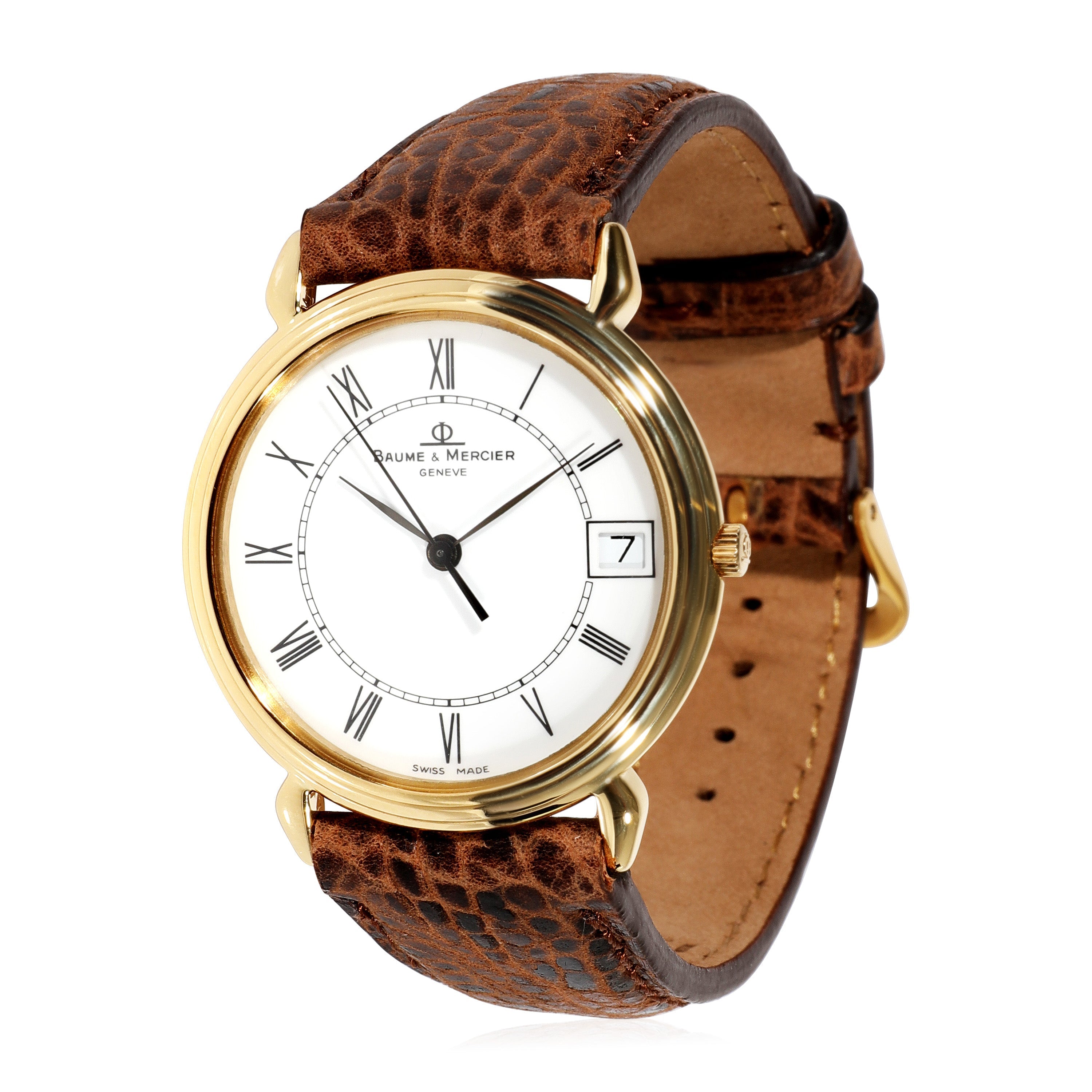 BAUME & MERCIER Classima 15163 Unisex Watch in 18kt Yellow Gold
