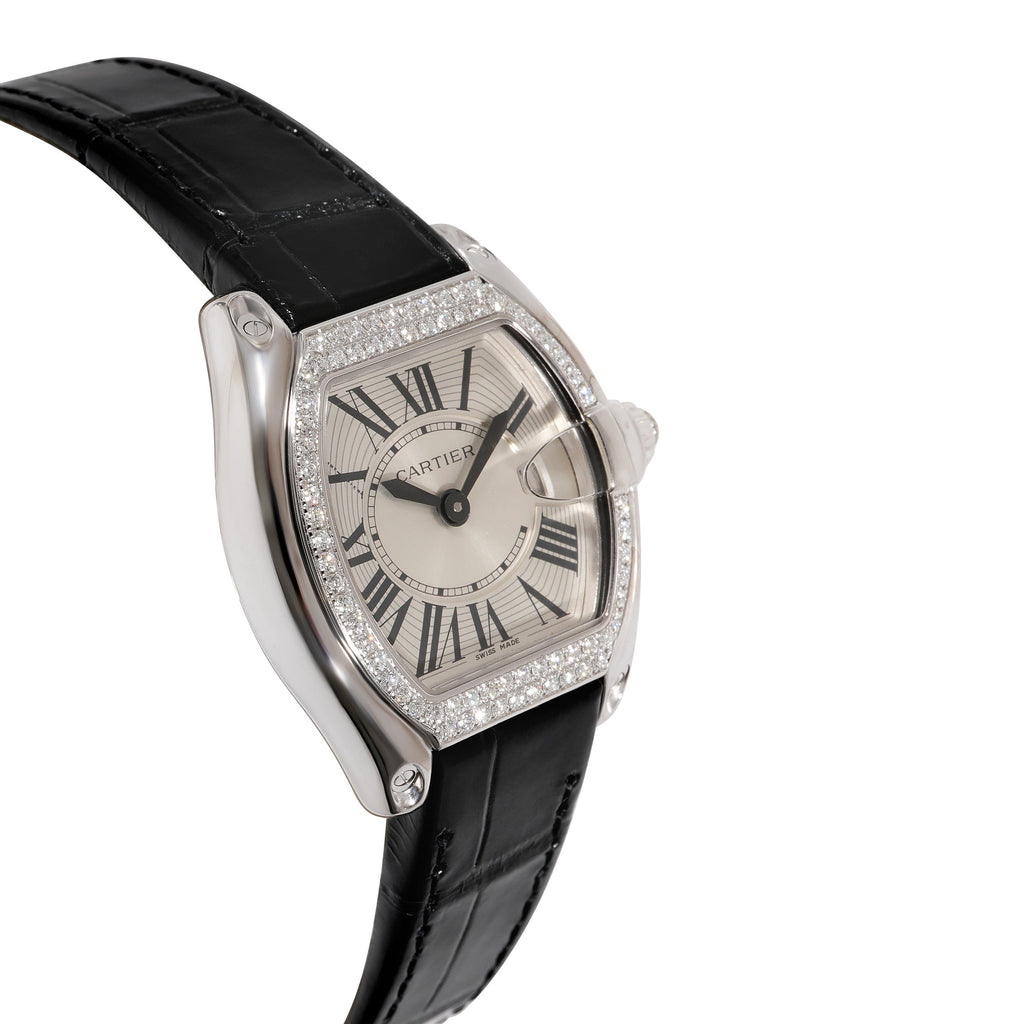 CARTIER Roadster WE500260 Women's Watch in 18kt White Gold