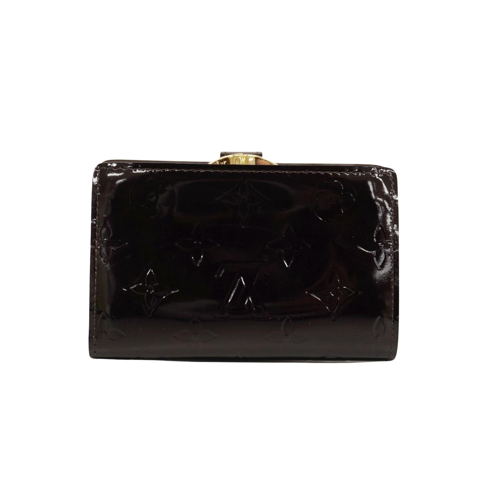 Louis Vuitton Portefeuille Viennois  Patent Leather Wallet  ()