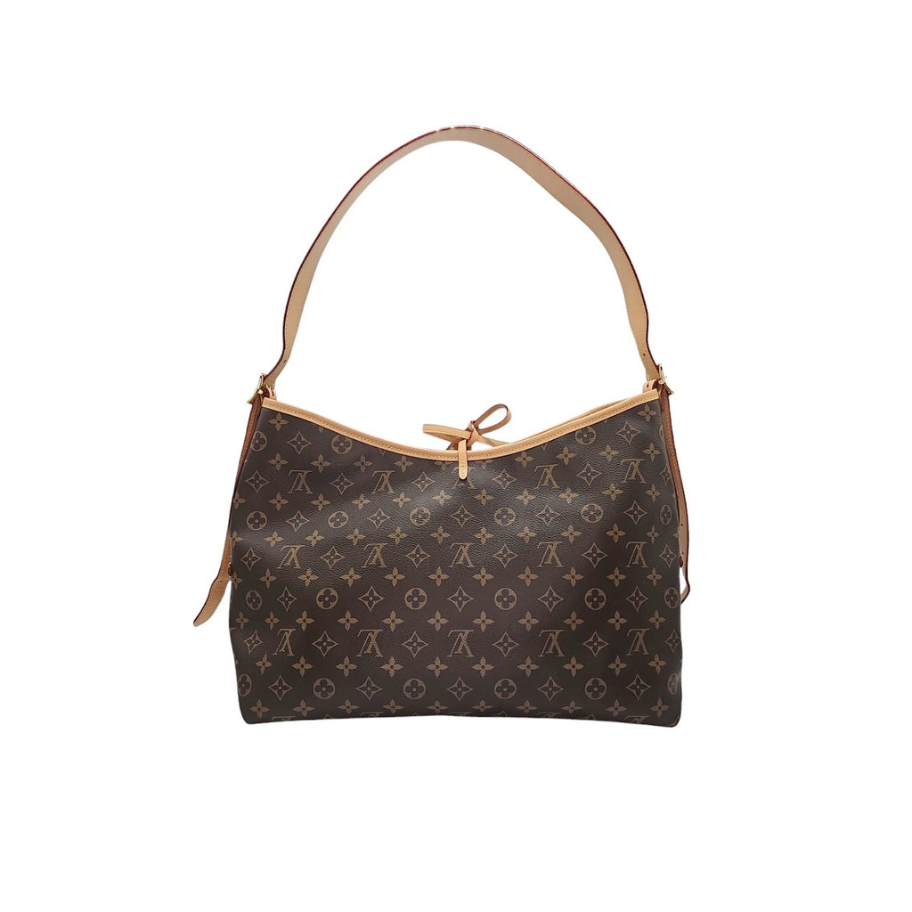 Louis Vuitton Monogram Canvas CarryAll MM Hobo