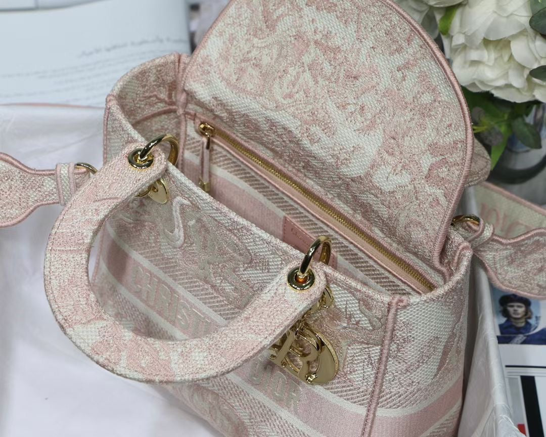 GLAMI MeGLAMIum Lady D-Lite Bag Pink, For Women, WomenÃ¢â‚¬â„¢s Handbags 24cm/9.5in CD M0565OTDT_M912