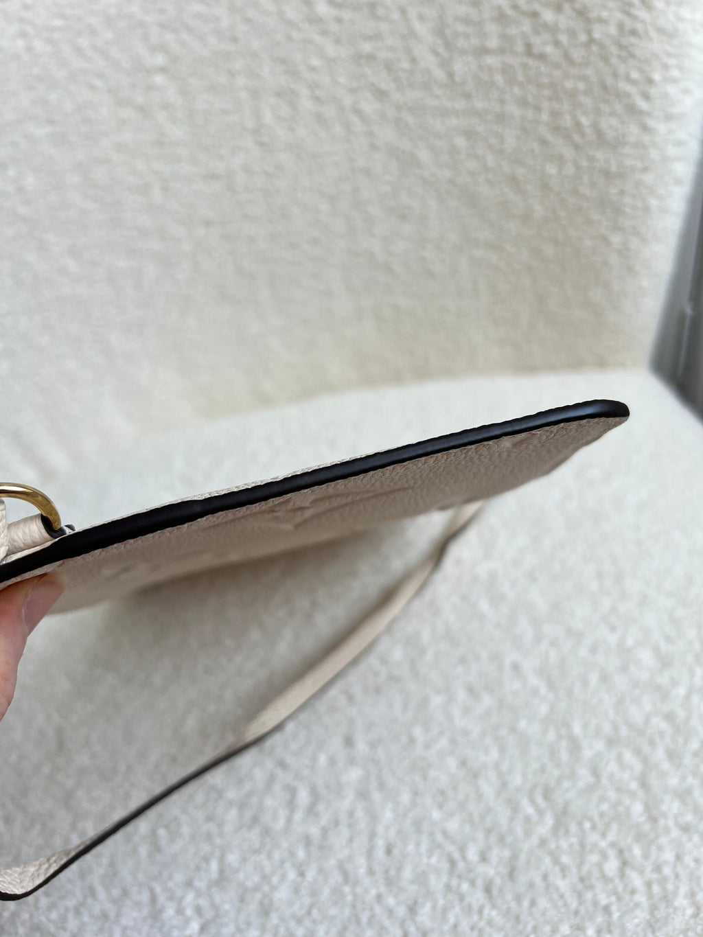 Louis Vuitton Pouch (from Neverfull) Creme Empreinte