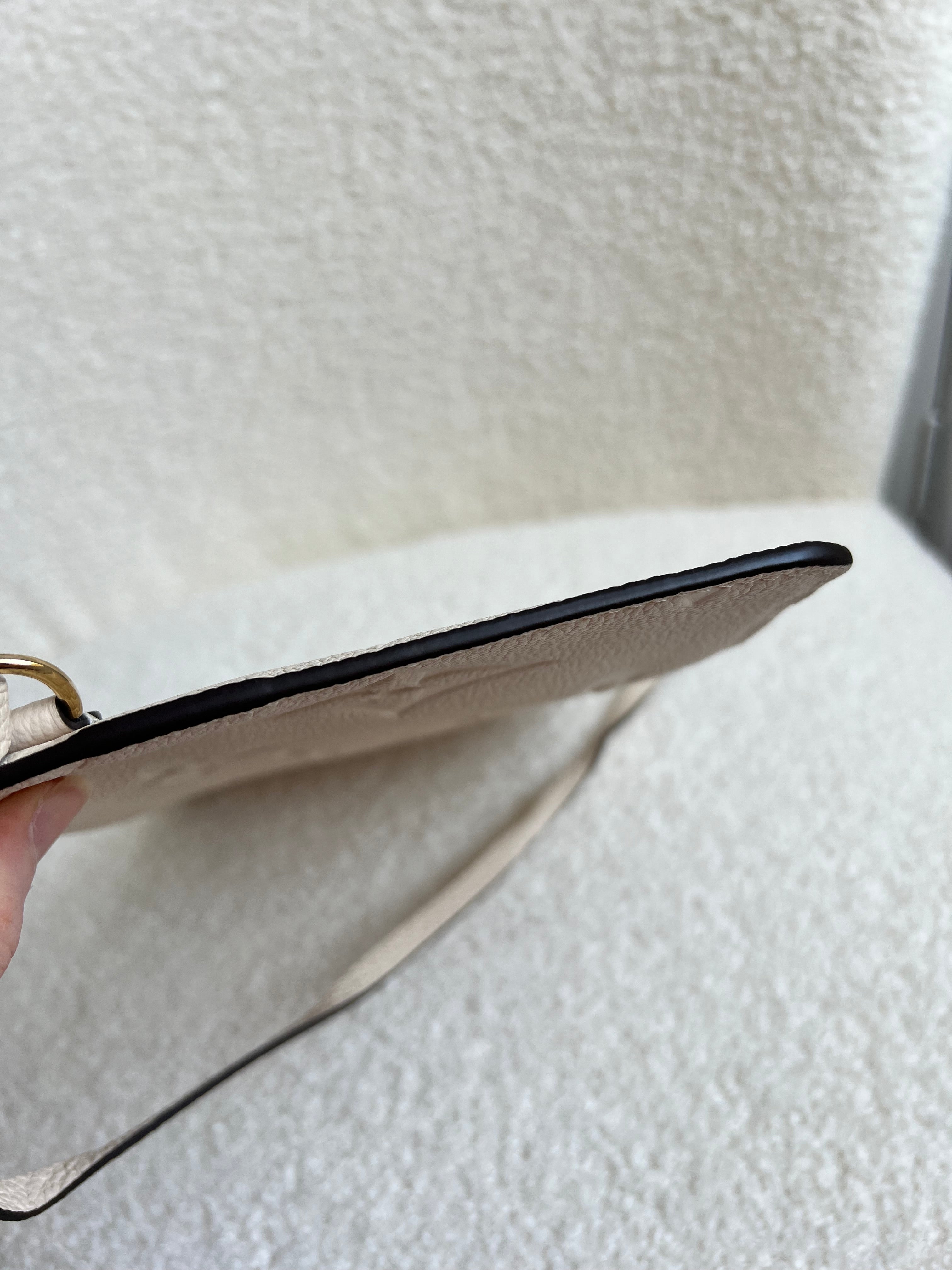 Louis Vuitton Pouch (from Neverfull) Creme Empreinte