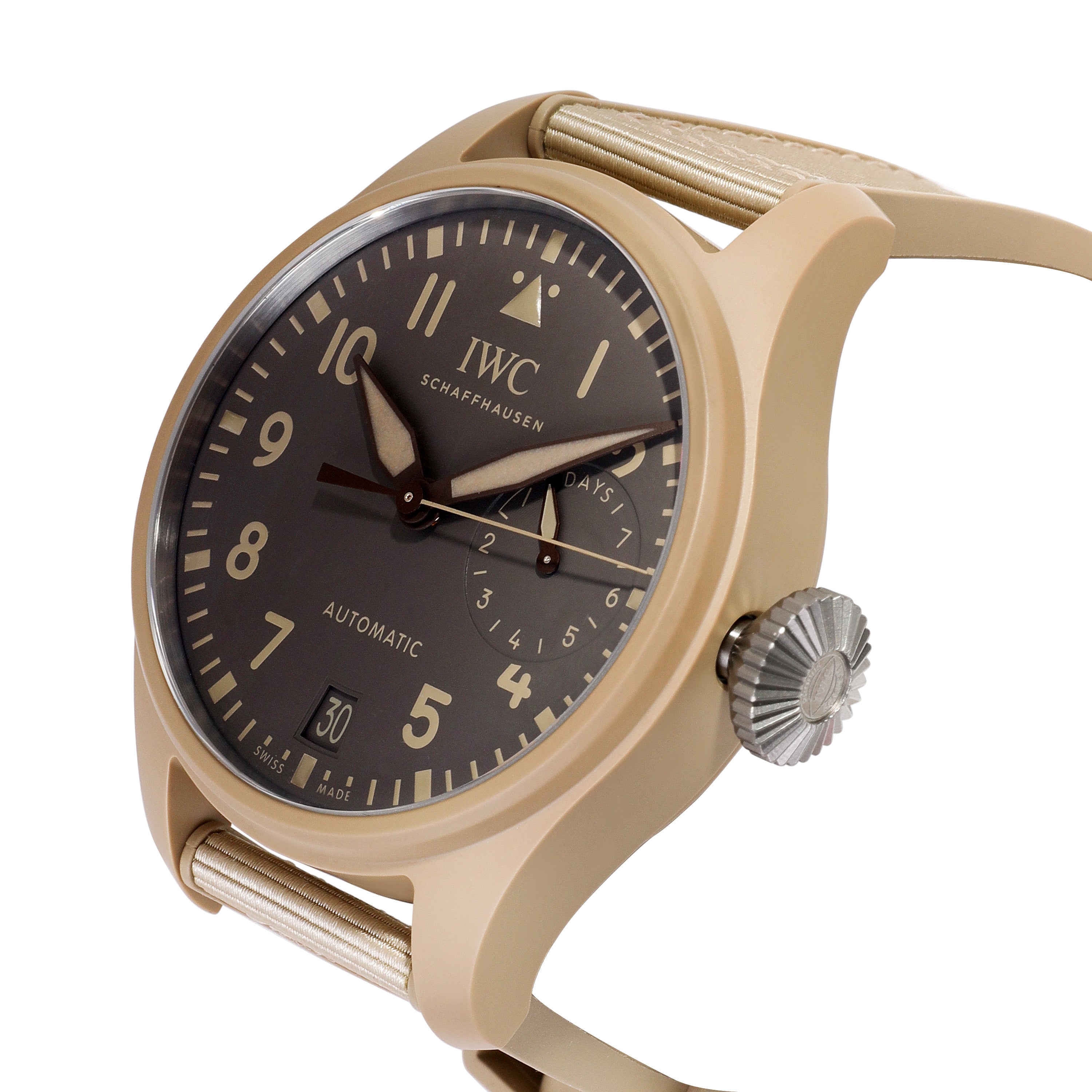 IWC Big Pilot Top Gun Mojave Desert Edition IW506003 Men's Watch in Ceramic