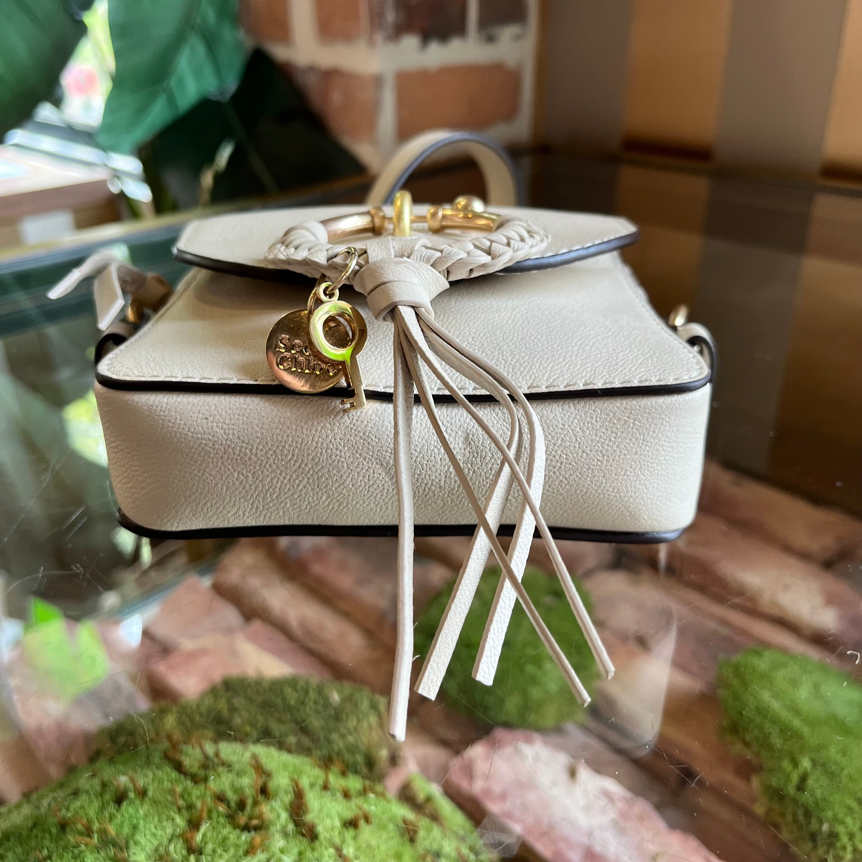 SEE BY CHLOE Joan Mini White Camera Bag