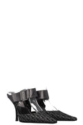 CHRISTIAN DIOR Heels Oblique Silver Black